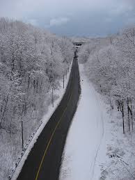 winter road