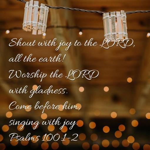 Psalm 100.1.2